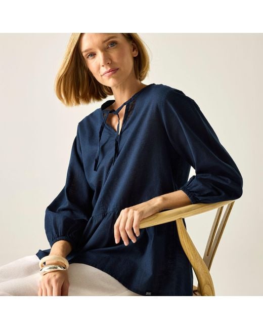Regatta Blue Primden Breathable Shirt