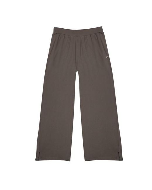 Reebok Gray Classics Wide-leg Trousers