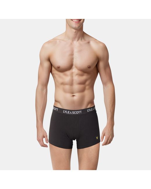 Lyle & Scott Black Trunk Clothing for men