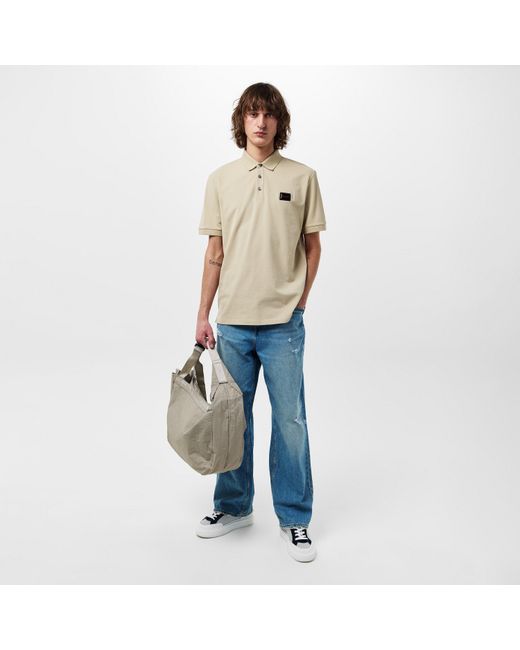 HUGO Natural Dereso Polo Shirt for men