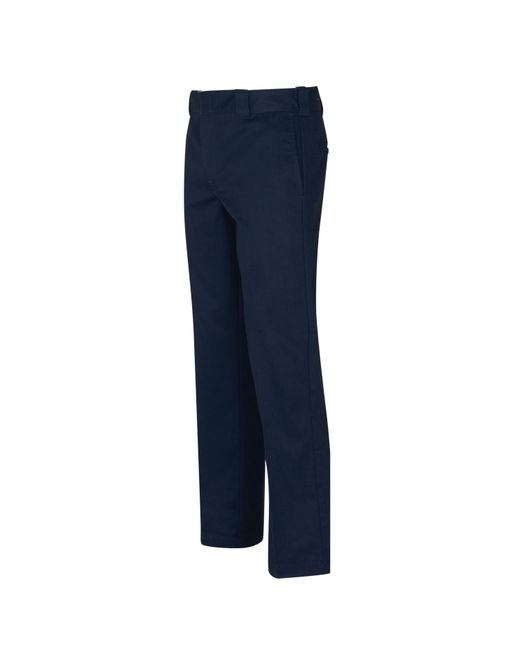 Dickies Blue Slim Fit Work Trousers for men