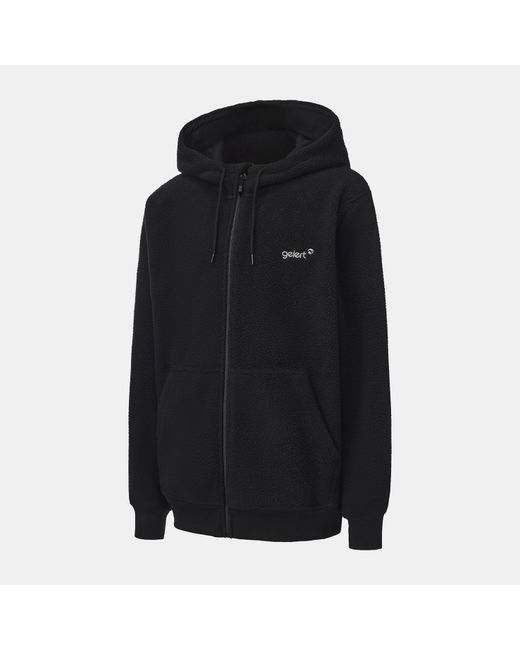 Gelert Black Sherpa Jacket Hoodie for men