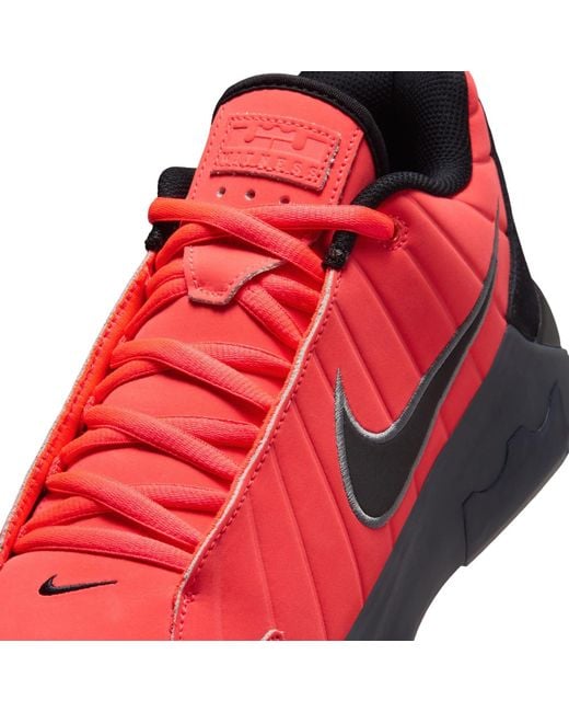 Nike Red Lebron Witness 9 Basketball Shoes for men