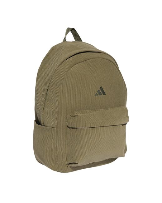 Adidas Green Cord Backpack
