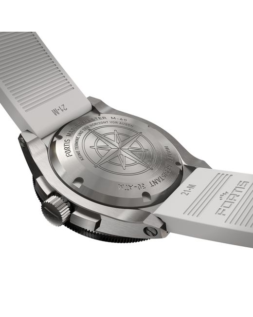 Fortis Metallic Marinemaster Automatic Stainless Steel 300M Water Resistant Auto Analogue Watch for men
