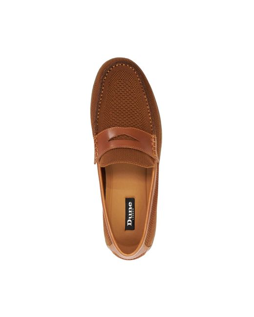 Dune Brown Berklee Loafers for men
