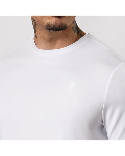 Gym King Blue Victory Performance Poly Tee for men