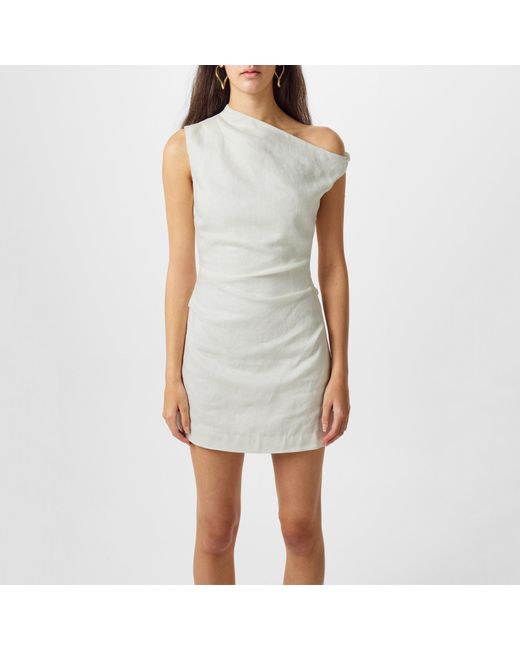 SIR. Tamara Knitted Mini Dress in White | Lyst UK SIR. Tamara Knitted Mini Dress in White | Lyst UK