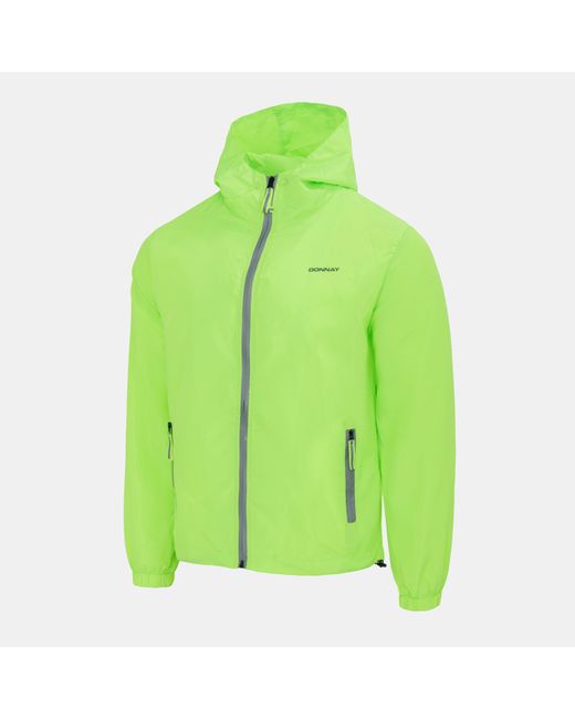 Donnay Green Lightweight Waterproof Windbreaker for men