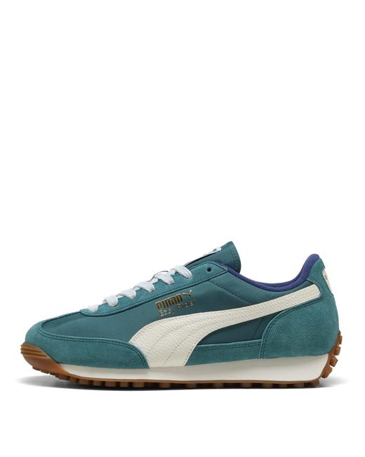 PUMA Blue Easy Rider Vintage Low-Top Trainers for men