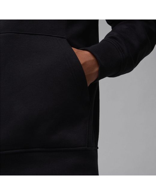 Nike Black Essential Fleece Pullover Hoodie for men
