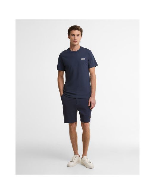 Barbour Blue Small Logo T-Shirt for men
