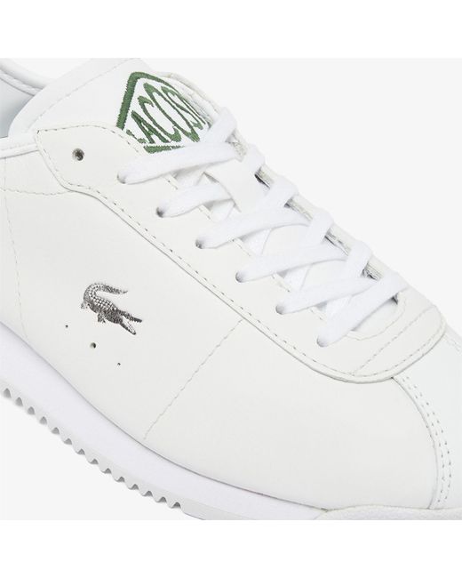 Lacoste White Club-Low Trainers
