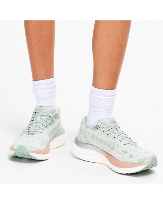 Saucony White Ride Running Shoes