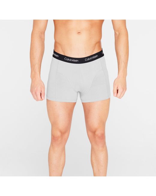 Calvin Klein White 365 2 Pack Trunks for men