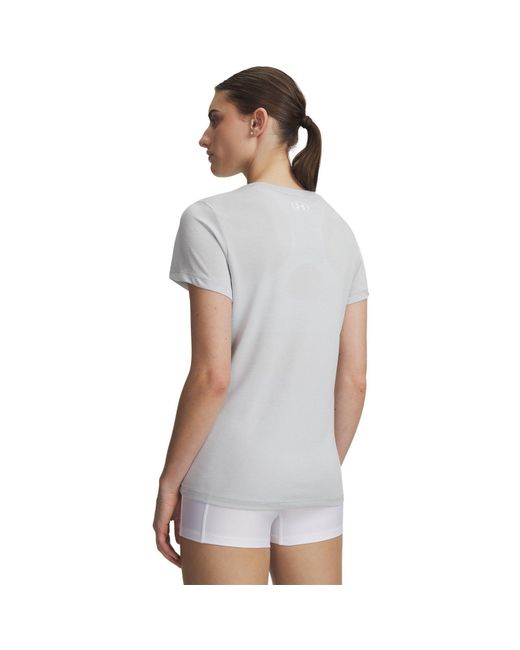 Under Armour White Tech Twist Short Sleeve