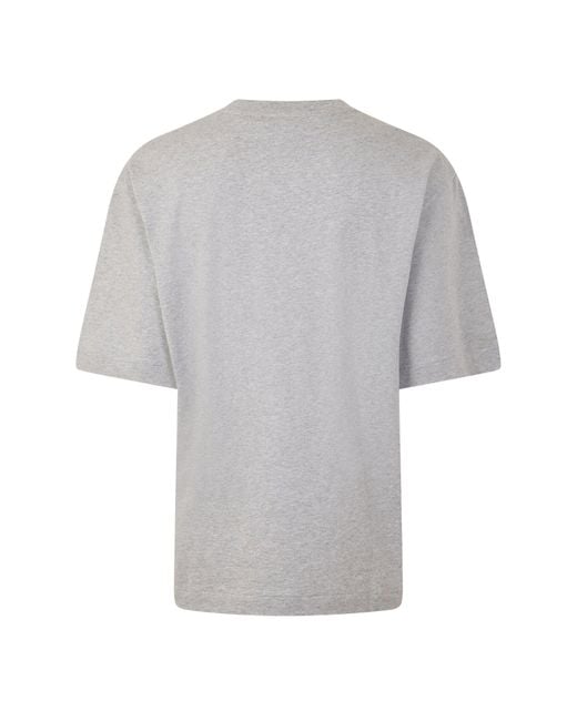 Off-White c/o Virgil Abloh Gray Bkish Skate T-Shirt for men