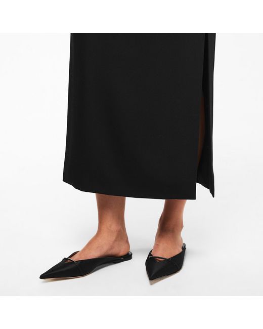 Tom Ford Black Tf Flat Mules
