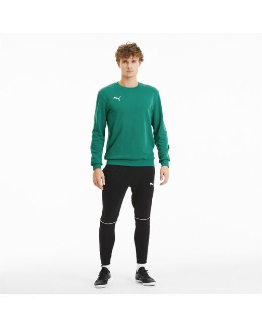 PUMA Green Crew Sweatshirt for men