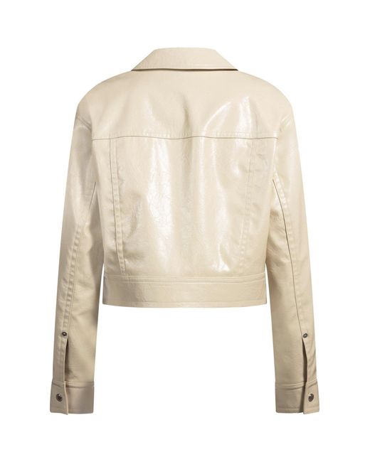 Boss Natural C_Jelt Faux Leather Jacket
