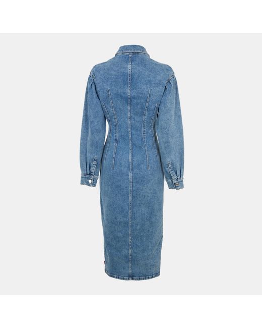 HUGO Blue Gesina Denim Skirt