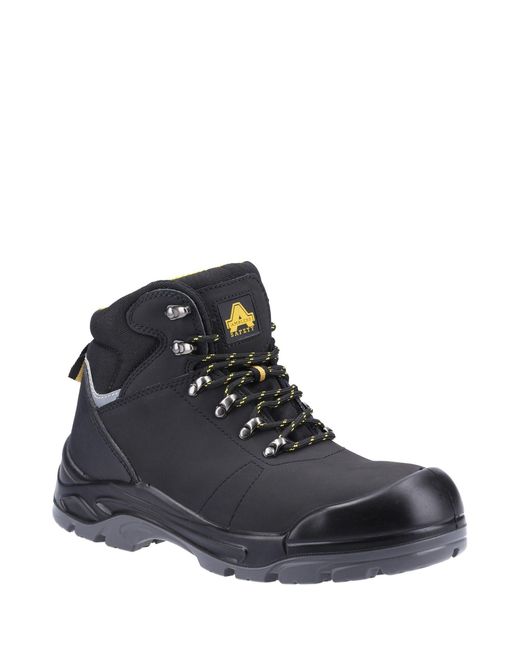Amblers Safety Black As252 Lightweight Water Resistant Leather Safety B