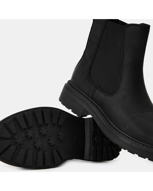Clarks Black Orinoco3 Chelsea Boots