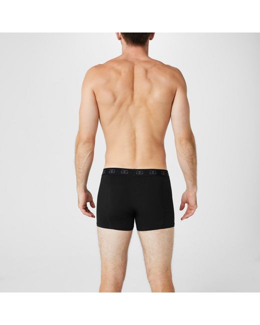 GIORGIO Black Essential 5-Pack Trunks for men