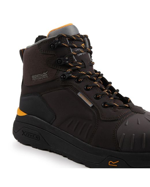 Regatta Black Exofort Waterproof Safety Hiker