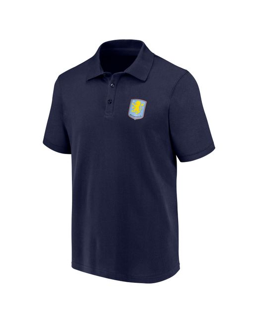 Team Blue Aston Crest Polo for men