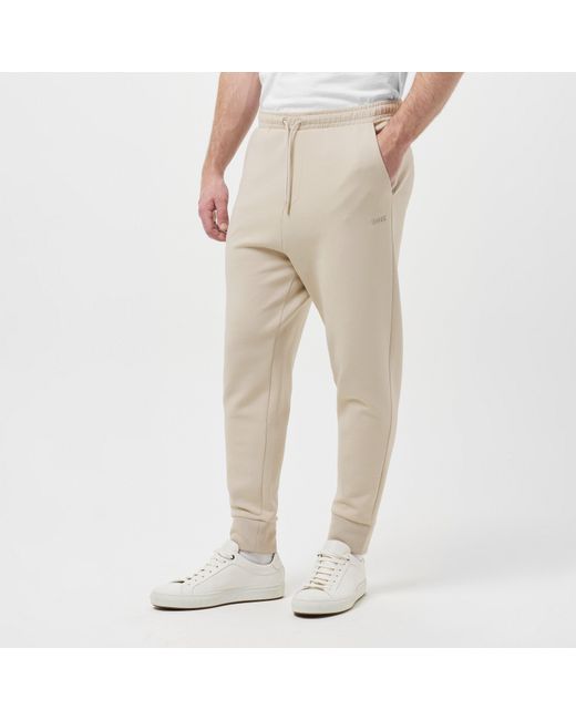 Boss Natural Hadiko Joggers With Drawstring Waistband for men
