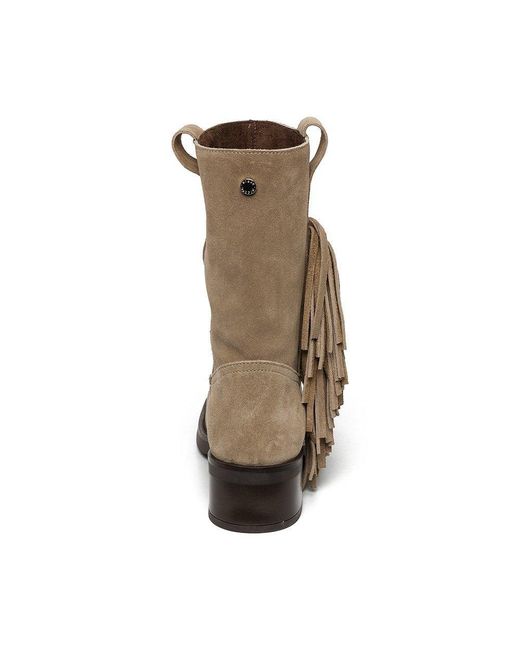 Steve Madden Brown Benedict Biker Boots