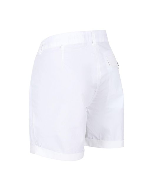 Regatta White Pemma Shorts
