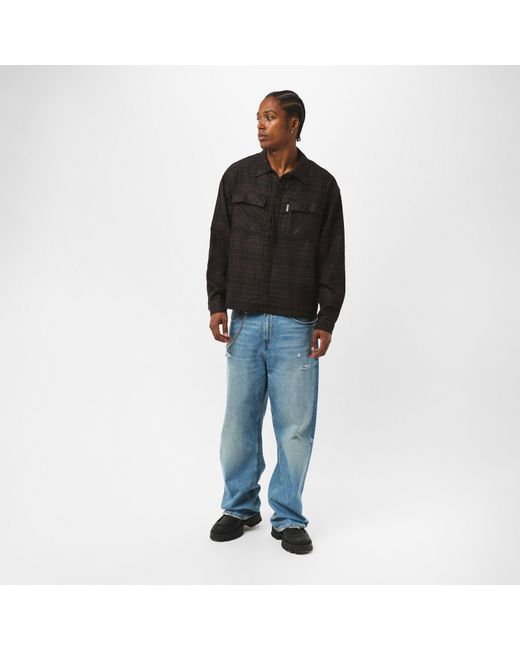 Represent Black Overshirt for men