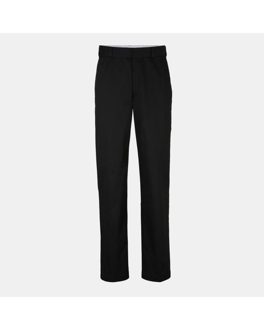 HUGO Black Straight Leg Trouser for men