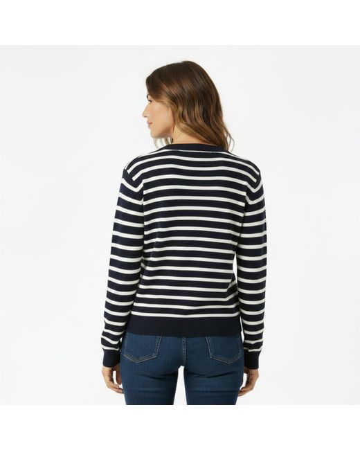 Tommy Hilfiger Blue V-Neck Jumper