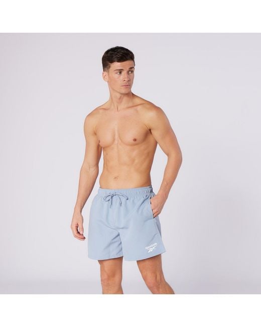 Reebok Blue S Yale Swim Shorts Upgrade Xl for men
