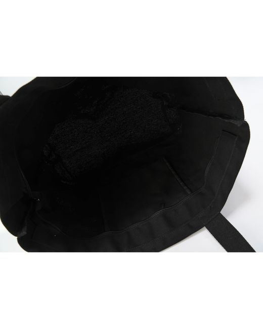 Usa Pro Black Canvas Tote