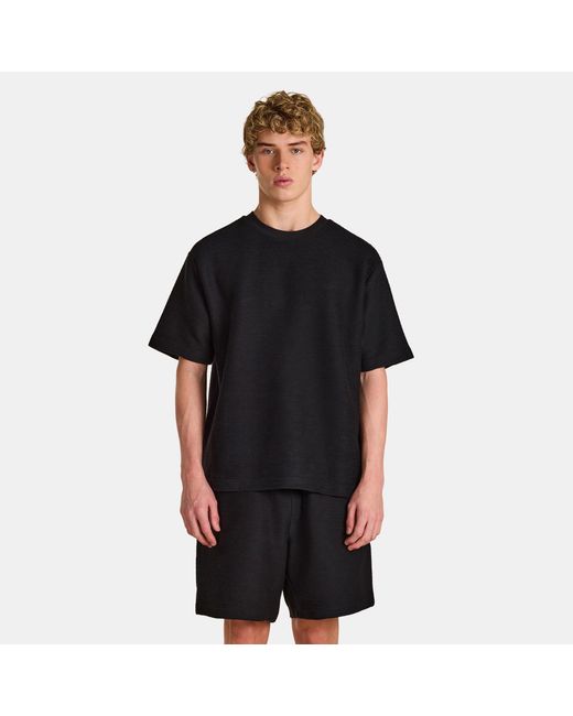 PREVU Black Ottoman Tee T-Shirt for men