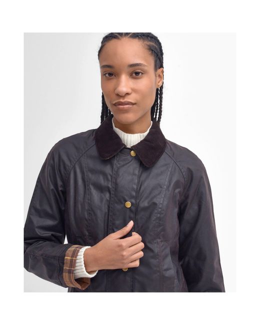 Barbour Black Beadnell Wax Jacket