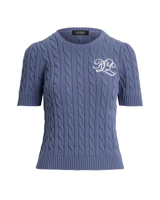 Ralph Lauren Blue Lightweight Knitted Top