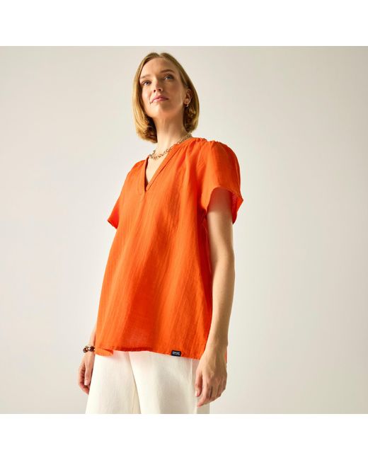 Regatta Orange Selen Lightweight Shirt