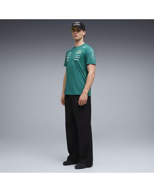 PUMA Green X Aston Martin F1 Tee
