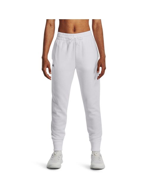Under Armour Gray Ua Rival Fleece Joggers
