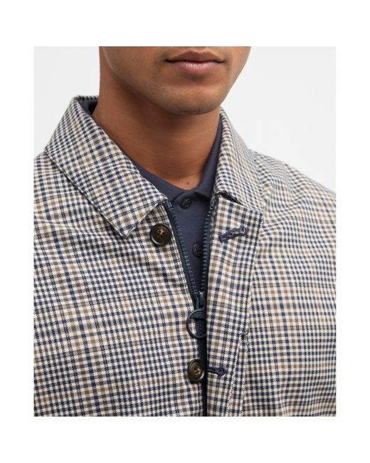 Barbour Gray Rokig Waterproof Mac for men