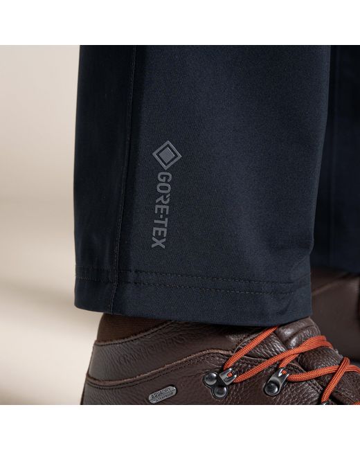 Craghoppers Blue Nogals Gore Straight Leg Trousers for men