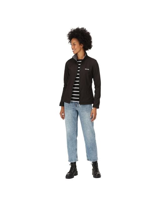 Regatta Black Connie V Softshell Jacket
