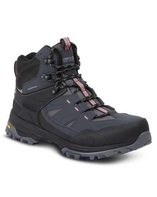 Regatta Black Regen Waterproof Isotex Boots