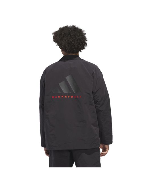 Adidas Black Adi Performance Tracksuit Top for men