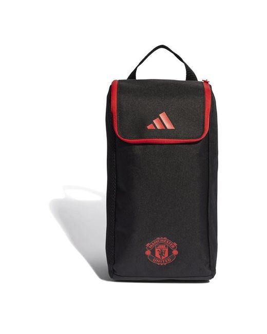 Adidas Black Manchester United Shoebag for men